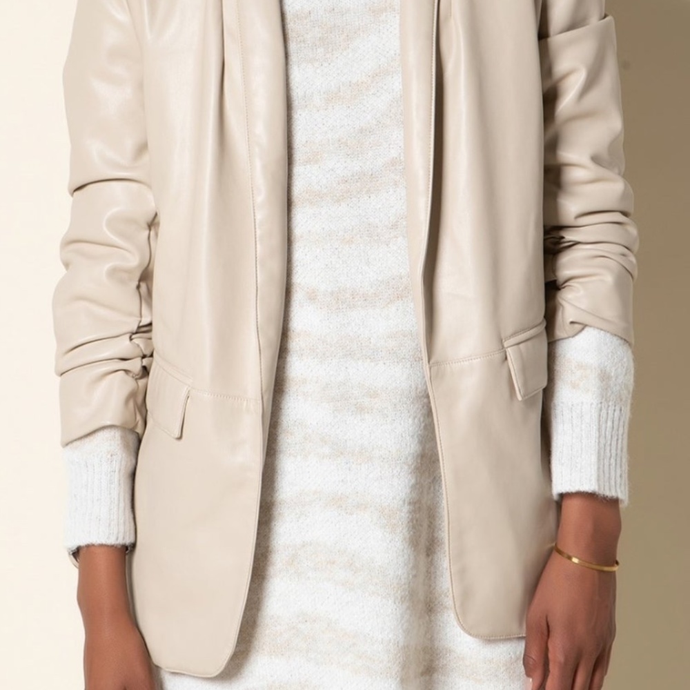 🤍 Elegant Cream Blazer | "Quiet Luxury" 🤍